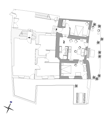 floor plan 1st floor guesthouse II